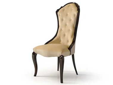 6010 - Velvet chair high-back _ Carpanese Home